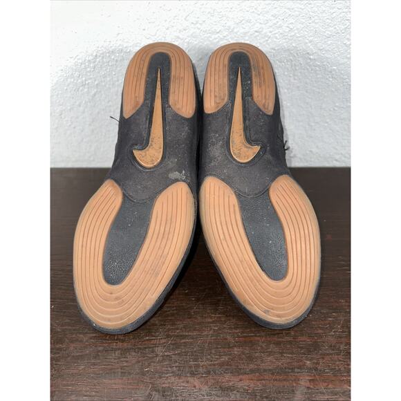 Nike Inflict 3 Black Gold Swoosh Boxing Wrestling Shoes 325256-004 Men\'s Size 14